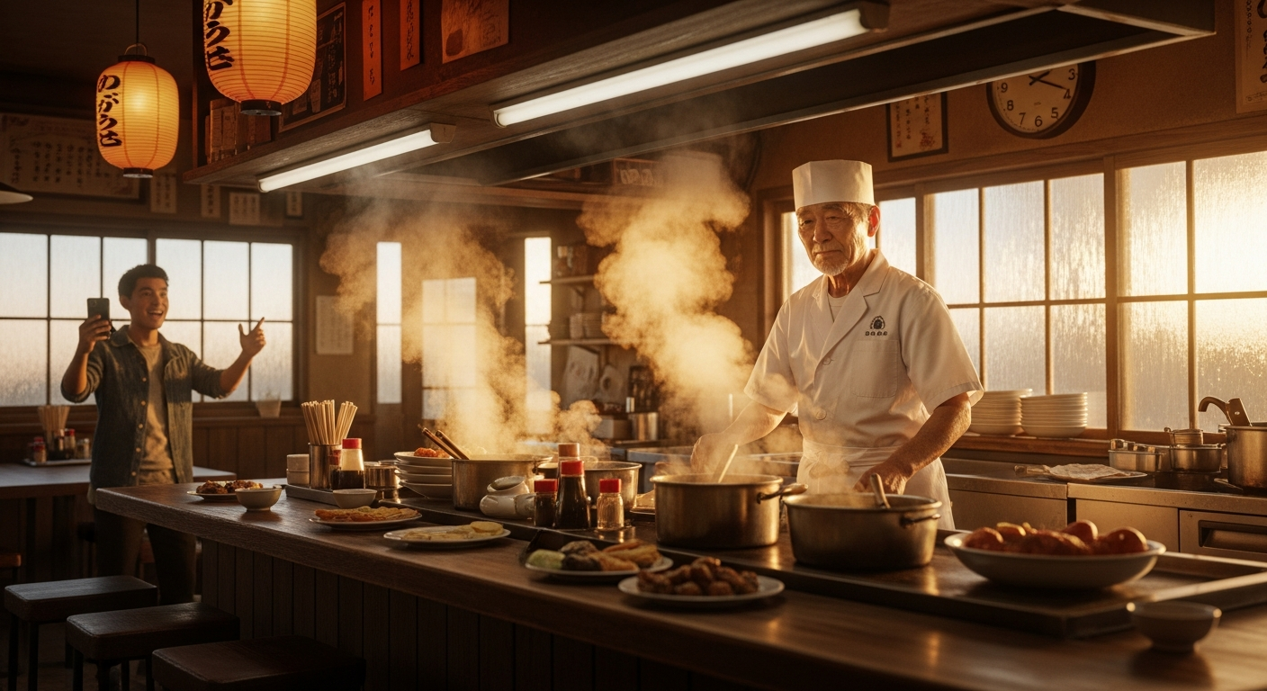 廃業寸前の定食屋で「宣伝するから飯をくれ」と交渉したら成立した話